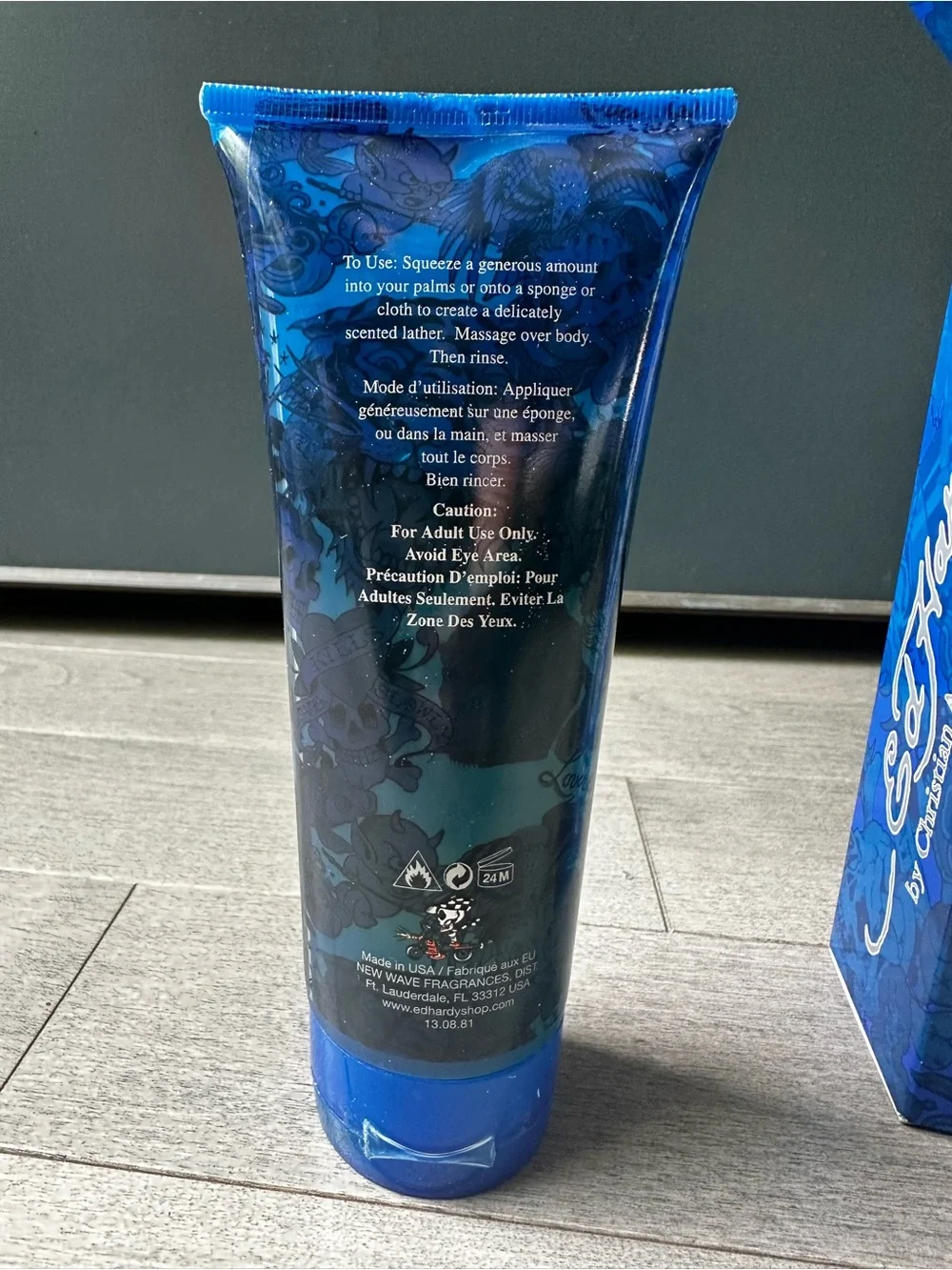 Ed Hardy Love And Luck Hair And Body Wash Shampooing 6.7 FL OZ 200 mL NIB